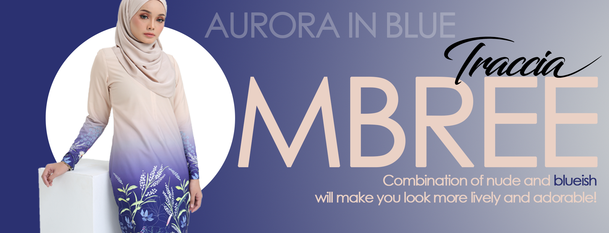 Banner Blue Nude