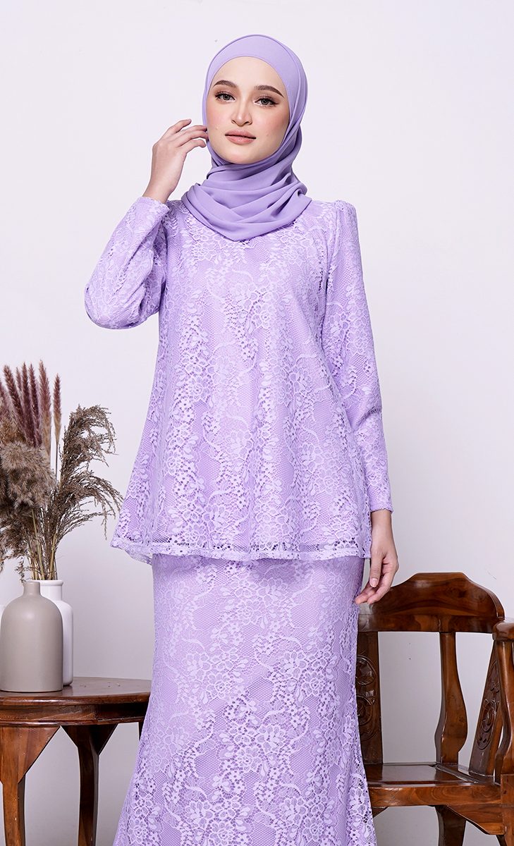 LAIRA IN ORCHID – Mawar Cotton